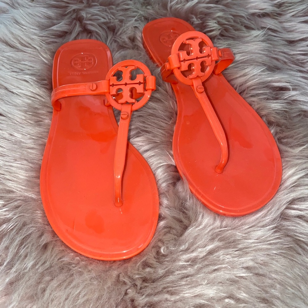 NWT! Tory Burch Poppy Orange Sandal